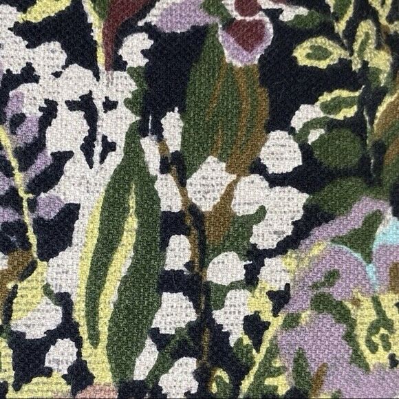 Zara Trafaluc Tapestry Long Sleeve Floral Twiggy Mini Dress Size S *Runs small** - Picture 7 of 11